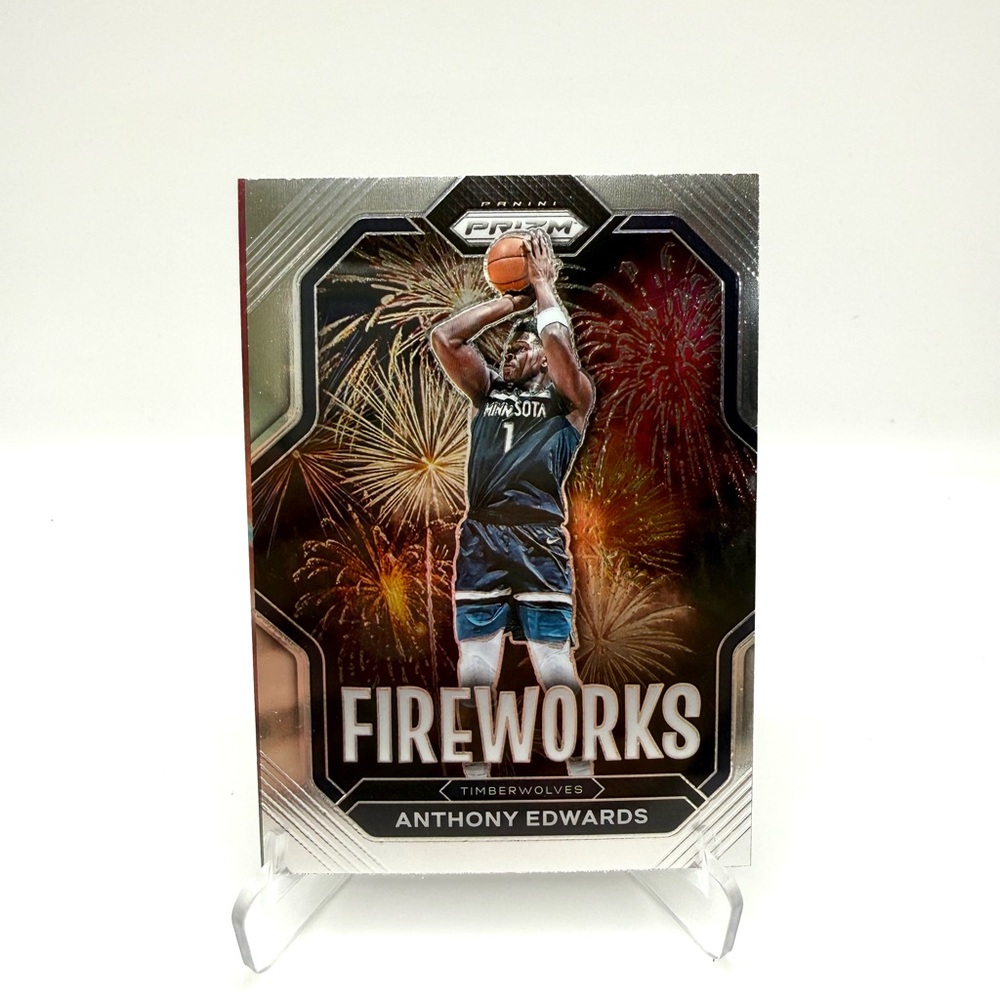 Anthony Edwards #14 Silver Prizm - 2022-23 Panini Prizm